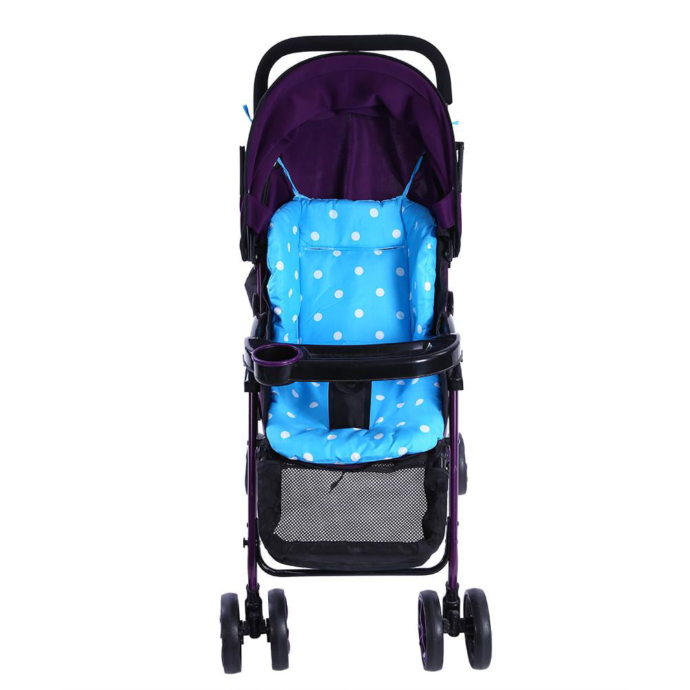 Baby Infant Trolley Stroller Pram Pushchair Soft Seat Dot Liner Pad Cushion new 