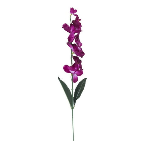 PersonalhomeD Single Flower Arrangement Artificial Orchid Home Wedding Decoration Table Centerpiece Turquoise Orchids Silk Flowers PersonalhomeD Single Flower Arrangement Artificial Orchid Home Wedding Decoration Table Centerpiece Turquoise Orchids Silk Flowers