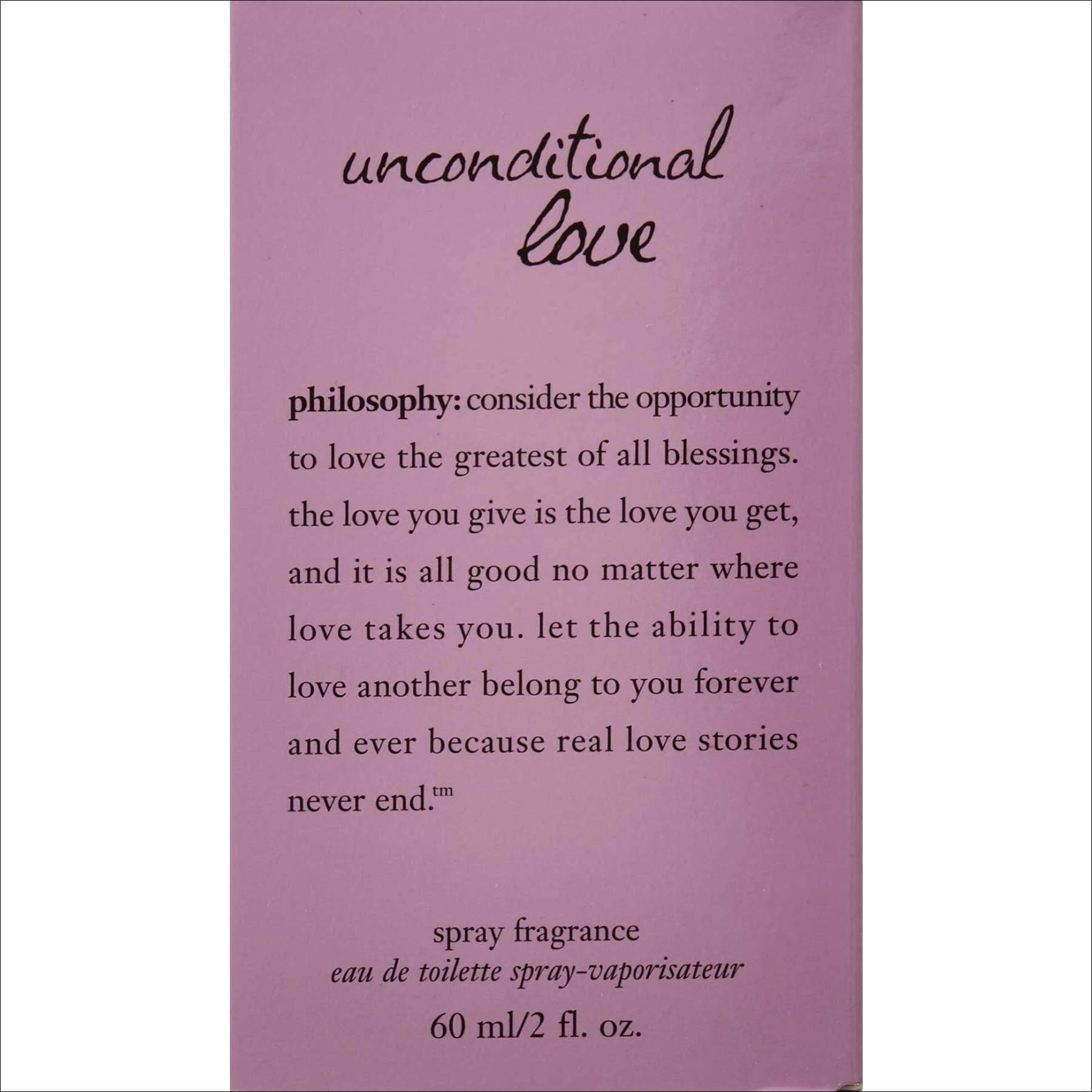 unconditional love philosophy