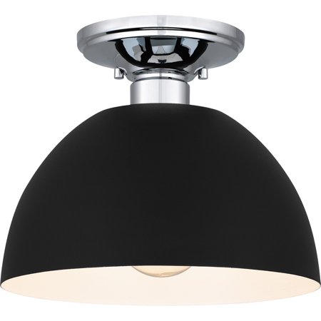 

Quoizel Qsf5575bs 10 Wide Semi-Flush Ceiling Fixture - Black