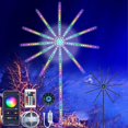 thumbnail image 1 of CHOK Wifi Bluetooth Smart Fireworks Led Light Outdoor 180 Led Fireworks Sparkler Lights Outdoor Tall Led Firework Lights Music/mic Sync with Firework Launch Effect Remote &app Control, 1 of 9