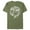 Military Green, variant on Men's Nintendo Zelda Link Wingcrest Spray Paint Graphic Tee Charcoal Heather Medium
