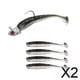 thumbnail image 1 of Señuelos de pesca,Señuelos de pesca Cebos artificiales con anzuelos afilados,Cebos artificiales Aparejos de pesca Señuelos de ,Señuelo ligero para lubina de agua dulce y agua, 1 of 8