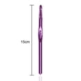 thumbnail image 3 of Crochet Needles Glitch-free DIY Craft Aluminum Alloy Crochet Hooks for Scarves-5mm, 3 of 5
