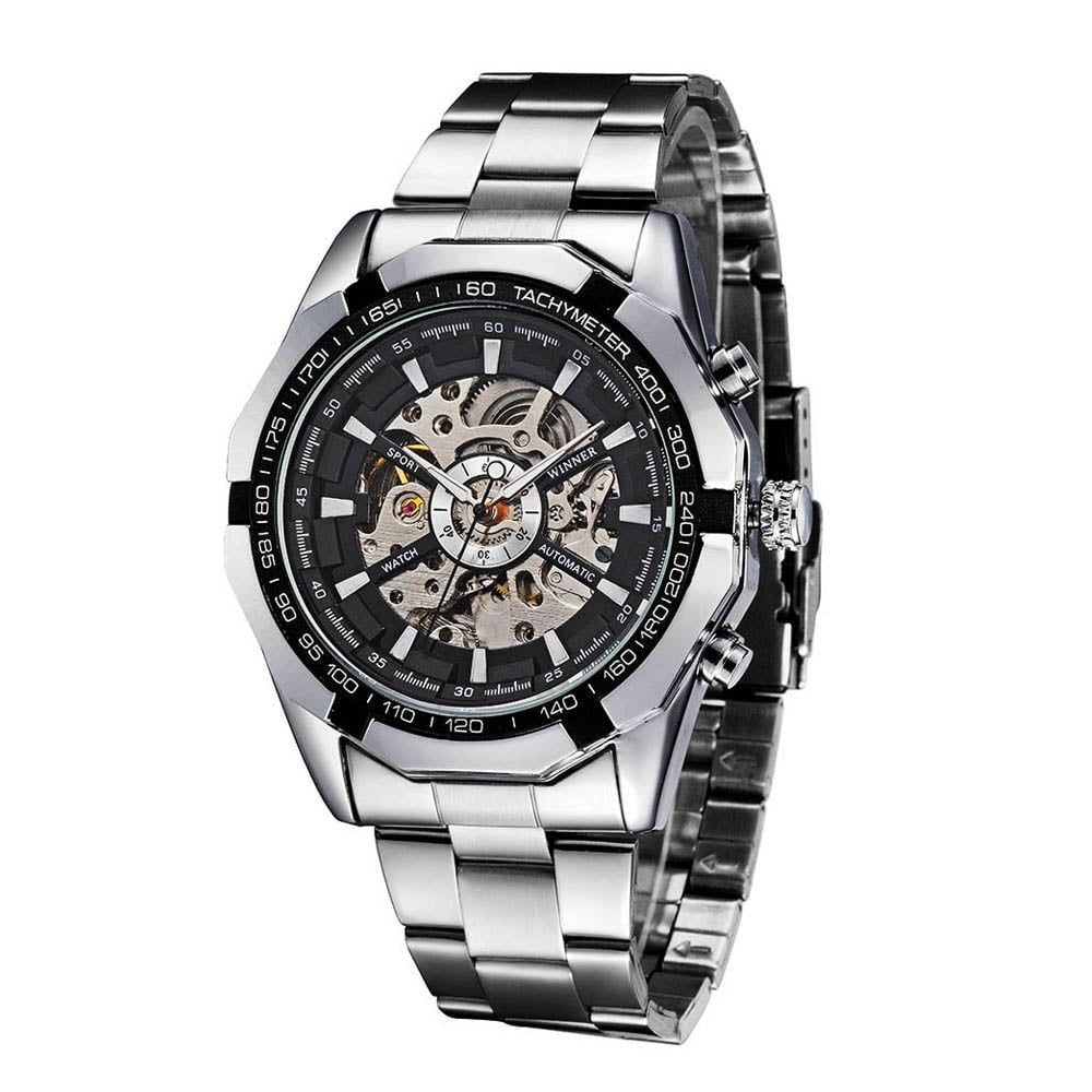 Winner WINNER Fashion SemiAutomatic Mechanical Watch Skeleton See