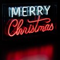 thumbnail image 4 of Northlight LED Merry Christmas Neon Lighted Wall Sign - 17", 4 of 9