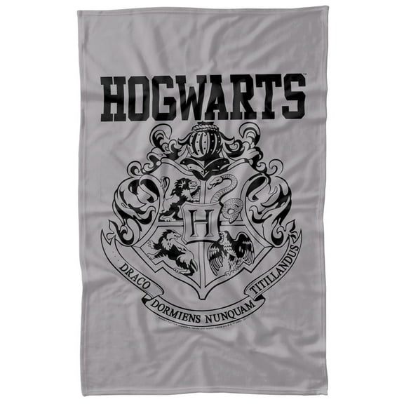 Harry Potter Hogwarts Athletic Fleece Blanket 36' x 58',Hogwarts Athletic