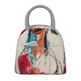 thumbnail image 1 of Balery Colorful Dachshund Art Bolsa de Almuerzo para Mujeres, Caja de Almuerzo, Bolsa de Almuerzo Pequeña Impermeable, Tote de Almuerzo Reutilizable con Gran Capacidad, 1 of 6