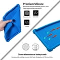 thumbnail image 5 of JBuwsdan Case for Boost Celero 5G Tab Tough Tablet 10.9 Inch,Shockproof Silicone Protective with Kickstand Soft Silicone Kids Friendly Tablet Cover for Boost Celero 5G Tab Tough(Blue), 5 of 7