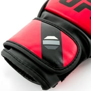 UFC Ground Game MMA Gloves - S/M, Red - Grappling and Striking MMA Training Gear for Beginner to Intermediate Fighters