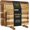 3-Piece with Stand, variant on 3 count Teak Board Set with Stand, Kitchen Chopping Boards with Drying Holder & Deep Juice , Charcuterie Board for Chef, Housewarming & Wedding
