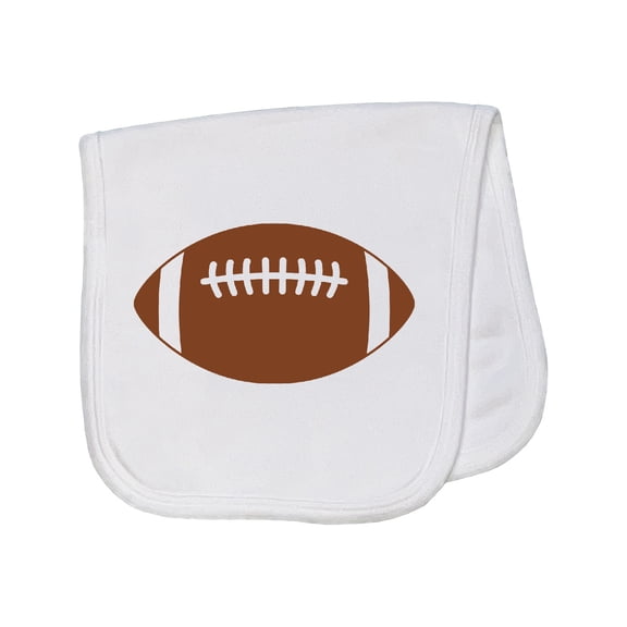 Inktastic Football Baby Burp Cloth