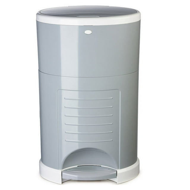 Dekor Mini Diaper Pail, Gray