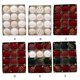 thumbnail image 3 of Injueey Cómoda sensación de mano, decoración de árbol de Navidad de terciopelo, decoración de árbol de Navidad, bola colgante para fiesta Kits de decoración para fiestas Estilo 4, 3 of 6