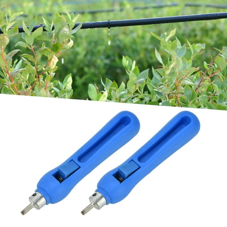 

Tebru Drip Irrigation Hole Punch Tool 2Pcs Drip Irrigation Hole Punch Tool Plastic Stainless Steel Dripper Holes Punchers 3‑8mm Dripper Hole Punchers