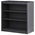 thumbnail image 2 of Sandusky Welded Steel Freestanding Bookcase Storage Cabinet, Black, 2 of 6