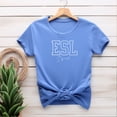 thumbnail image 4 of ESL Squad Shirts ESL Teacher Appreciation Gift Esol ecse Tee Multilingual Xmas Present from Student ESL Tutor English Second Language Class, 4 of 7