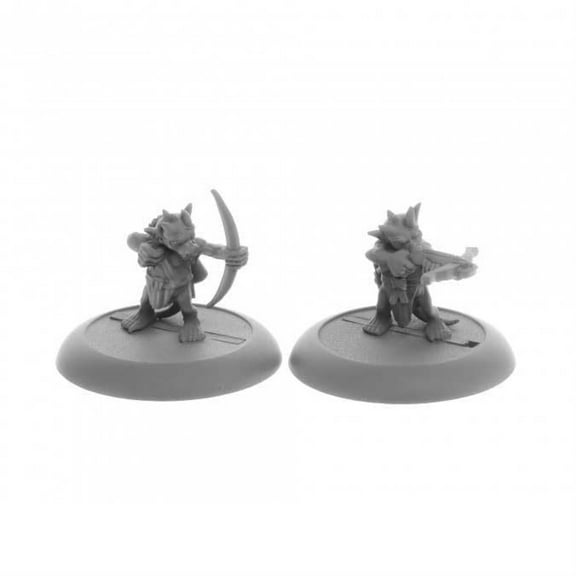 Reaper Dark Heaven Legends: Two Ratpelt Kobolds Archers (04079)