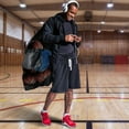 thumbnail image 4 of Guardoinrt Stay Organized With Adjustable Shoulder Net Sports Bag Which Have Strong Waterproof Performance Black without bag, 4 of 6