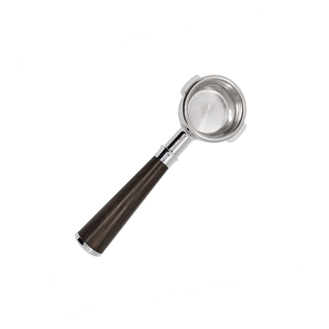 Billuyoard Mango para máquina de café, portafiltro de acero inoxidable, máquina de extracción de té, mangos de filtración, accesorios de café de Juegos de servir café y té palo de rosa negro Billuyoard HA064599-01