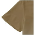 thumbnail image 4 of BOBOGOJP Chemise Hawaïenne pour Hommes Manches Courtes Coupe Régulière Popeline Extensible, Kaki TG, 4 of 5