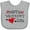 AC-Heather Grey, variant on Inktastic Happy Valentines Day Red Hearts and Arrow Boys or Girls Baby Bib