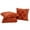 Burnt Orange, variant on Home Soft Things Ogee Tatami Faux Fur & Pillow Cover Set - Burnt Orange - 50" x 60"/18" x 18"