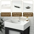 thumbnail image 6 of 20-Inch bathroom vanity with ceramic sink and ample storage - ideal for small bathrooms, 6 of 9