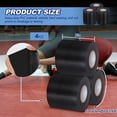 thumbnail image 2 of Cinta para Esterilla de Ejercicio Pangda 3''x20m PVC Resistente Negra 4 Rollos, 2 of 7