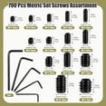 thumbnail image 2 of 26Size Metric+SAE Set Screw Assortment Kit Head Socket Hex Metric Set Screws, 2 of 7
