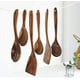 thumbnail image 3 of Nvzi Utensilios de cocina de teca, cucharas de madera, utensilios de cocina, cuchara para condimentos,utensilios de cocina naturales (cuchara para condimentos (9,25 x 2,76 pulgadas)), 3 of 5