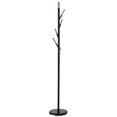 thumbnail image 1 of Black Metal/Wood Coat Rack, 1 of 2