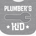 thumbnail image 4 of Inktastic Plumbers Kid Boys or Girls Baby Bib, 4 of 4
