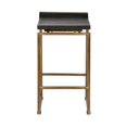 thumbnail image 2 of Maklaine 24.25" Bar Stool in Brown, 2 of 9