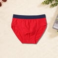 thumbnail image 4 of Boys' Briefs Underwear for Men Solid Color Breathable Cool Silk Cavalry Multipc, 4 of 5