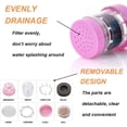 thumbnail image 2 of Activated Carbon Water Faucet, Water Faucet Cleaning Purifier, Universal Interface Filter with One Filter Element (4pcs), 2 of 5
