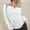 White, variant on Womens Vintage Crop Top With Graphic Print Long Sleeves And Button Closure Cropped Tops 90s E Girl T Shirts Clothing Long Sleeve for Women Tops Women Running Shirt Womens Running Clothes Womens Cold