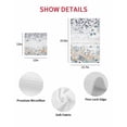thumbnail image 7 of Blue Beige Coastal Kitchen Dish Towels for Drying Dishes Set of 2, Beach Starfish Summer Eucalyptus Retro Waffle Weave Microfiber Hand Tea Bathroom Towels Quick Dry & Absorbent Towel 15.7x23.6, 7 of 7