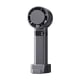 thumbnail image 5 of Ventilador de mano Mini ventilador portátil Regalo Pantalla digital Mini ventilador de refrigeración ajustable Gris, 5 of 9