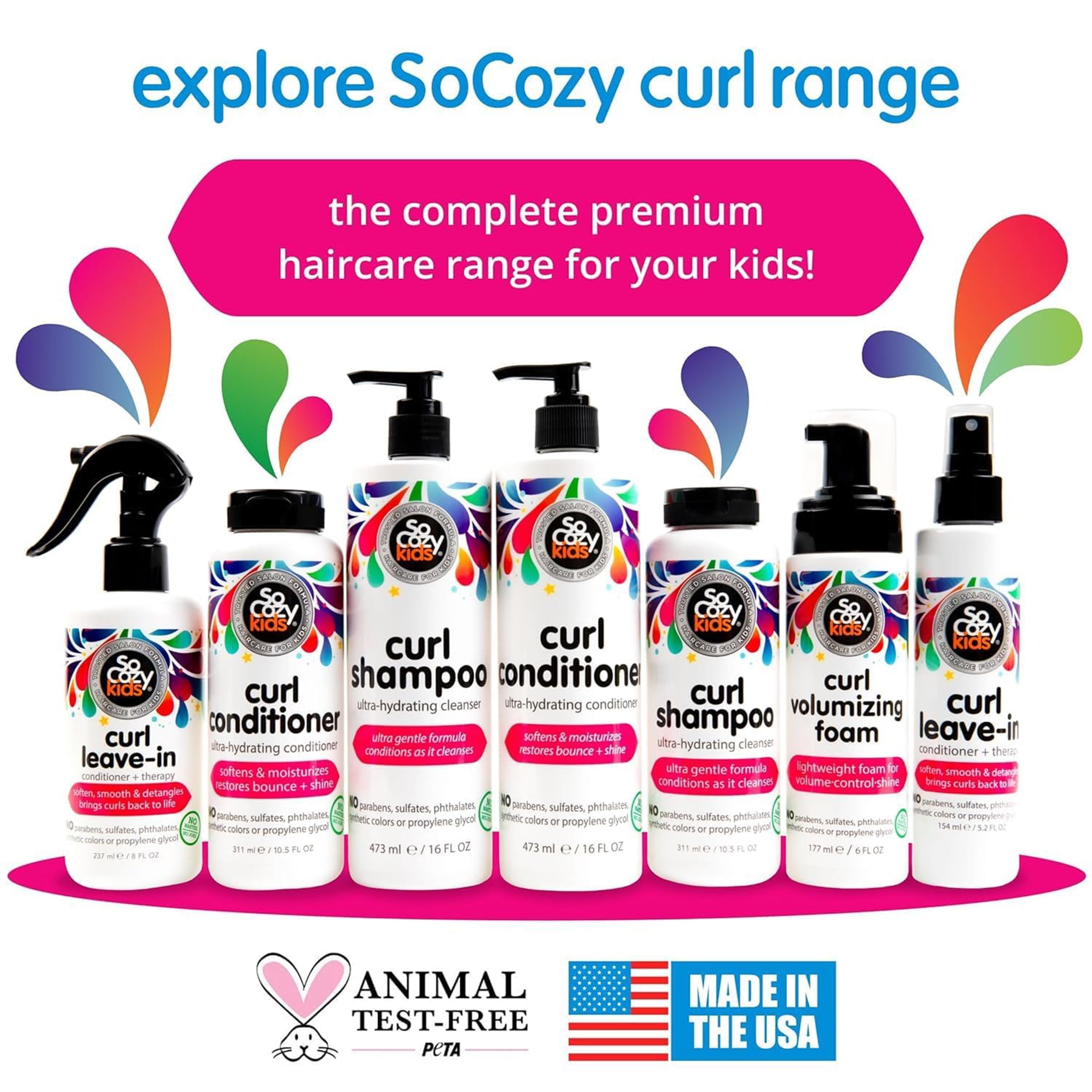 SoCozy Curl Shampoo, 16oz