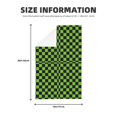 thumbnail image 2 of Kitchen Towels - black green checkered Chessboard Absorbent Quick Drying Dish Towels for Kitchen Drying, Cute Funny Soft Hand Towels for Kitchen Decor with Lanyard, 2 of 7