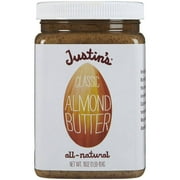 Justin’s All-Natural Classic Almond Butter, 16 oz, (Pack of 3)