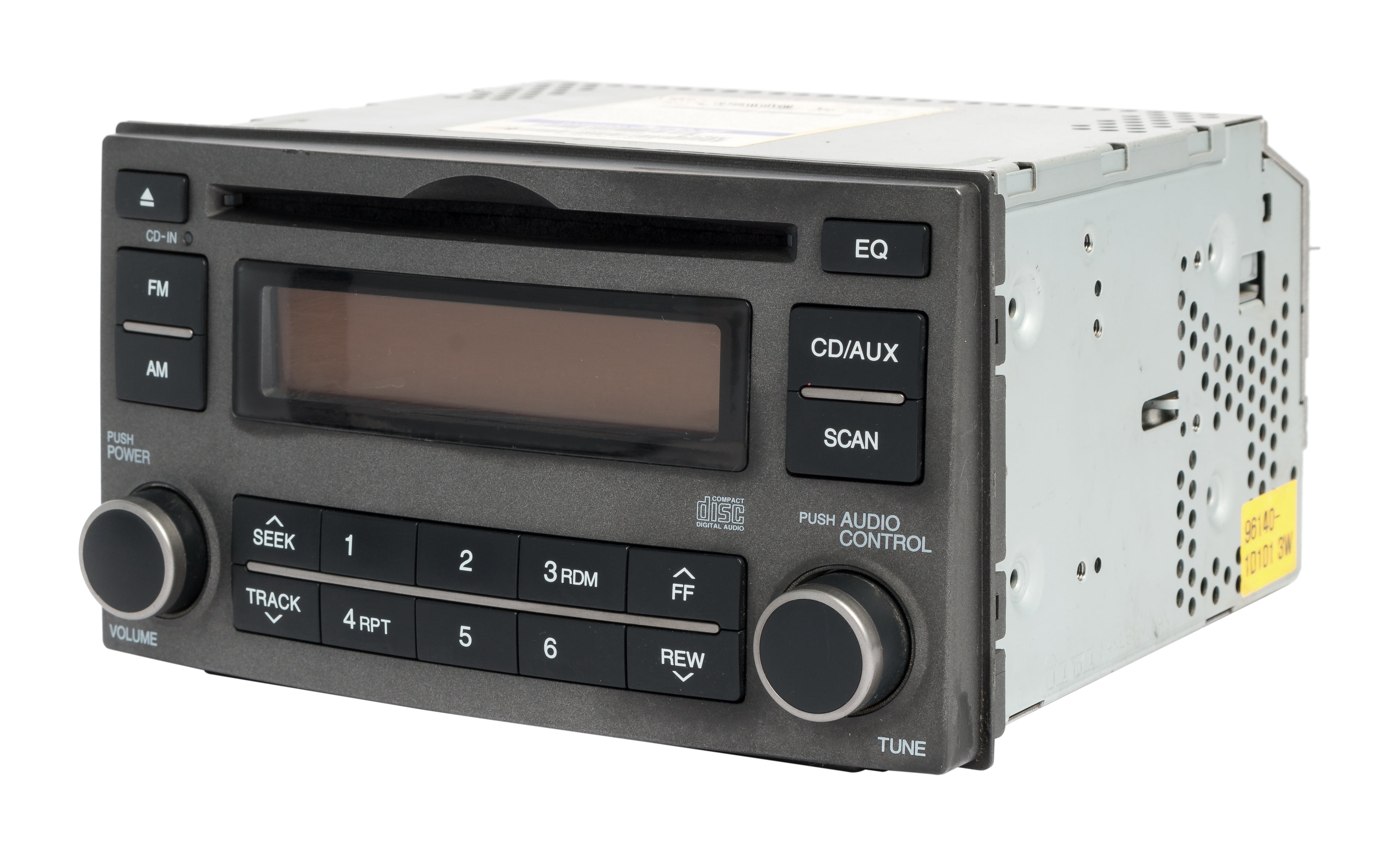 Restored 2007-2008 Kia Rondo OEM AM FM Single Disc CD Player 96140-1D1013W (Refurbished)