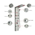 thumbnail image 6 of Stainless Steel Shower Panel Tower Massage Body Jet System Rain&Waterfall Spray, 6 of 10