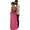 Hot Pink, variant on CHENge Backless Cami Dress for Women V-Neck Sleeveless Long Cami Spaghetti Strap Lounge Backless Dress with Back Tie for Indoor Summer Beach Vacation Clothes Wear