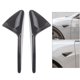 thumbnail image 4 of 2 cubiertas protectoras para cámara lateral compatibles con moldura decorativa Tesla Model 3 negro brillante, 4 of 7