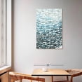 thumbnail image 2 of Elephant Stock Deeper Blue Wall Art - Vertical Multi Panel Canvas - Living Room Wall Decor - Animal Multi Panel - Blue And White Decor By Norman Wyatt Jr. - 36" x 57", 2 of 8