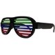 thumbnail image 5 of Light Up Shutter Glasses- Sound Reactive - USB Rechargeable Rave Glasses - Black, 5 of 5