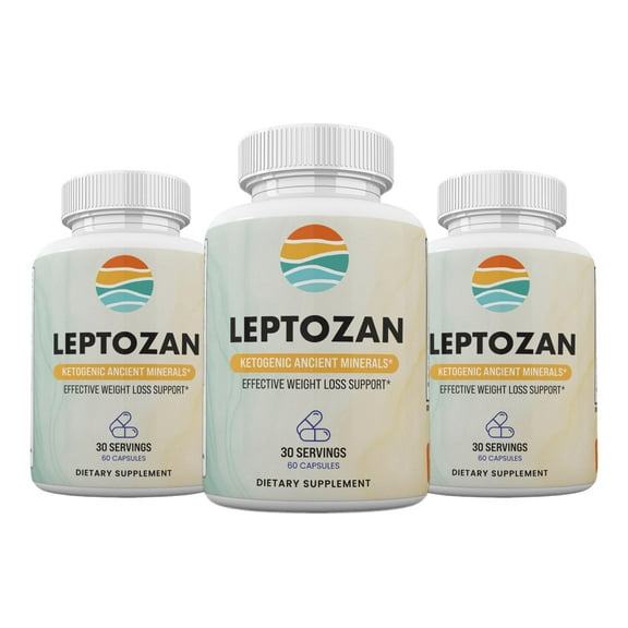 (3 Pack) Leptozan Advanced Formula - Leptozan Supplements - 180 Count