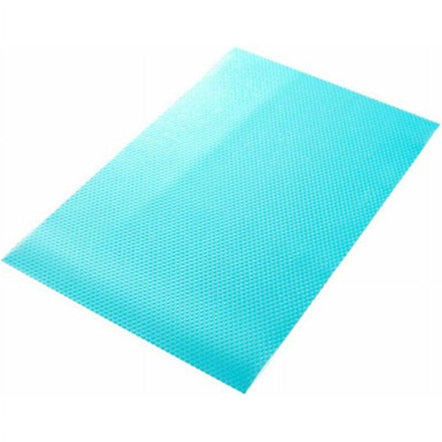Jinsinto 4 Tapis de Réfrigérateur, Bactérien, Anti-Moisissure, Plastique, Bleu, 4pcs/Set